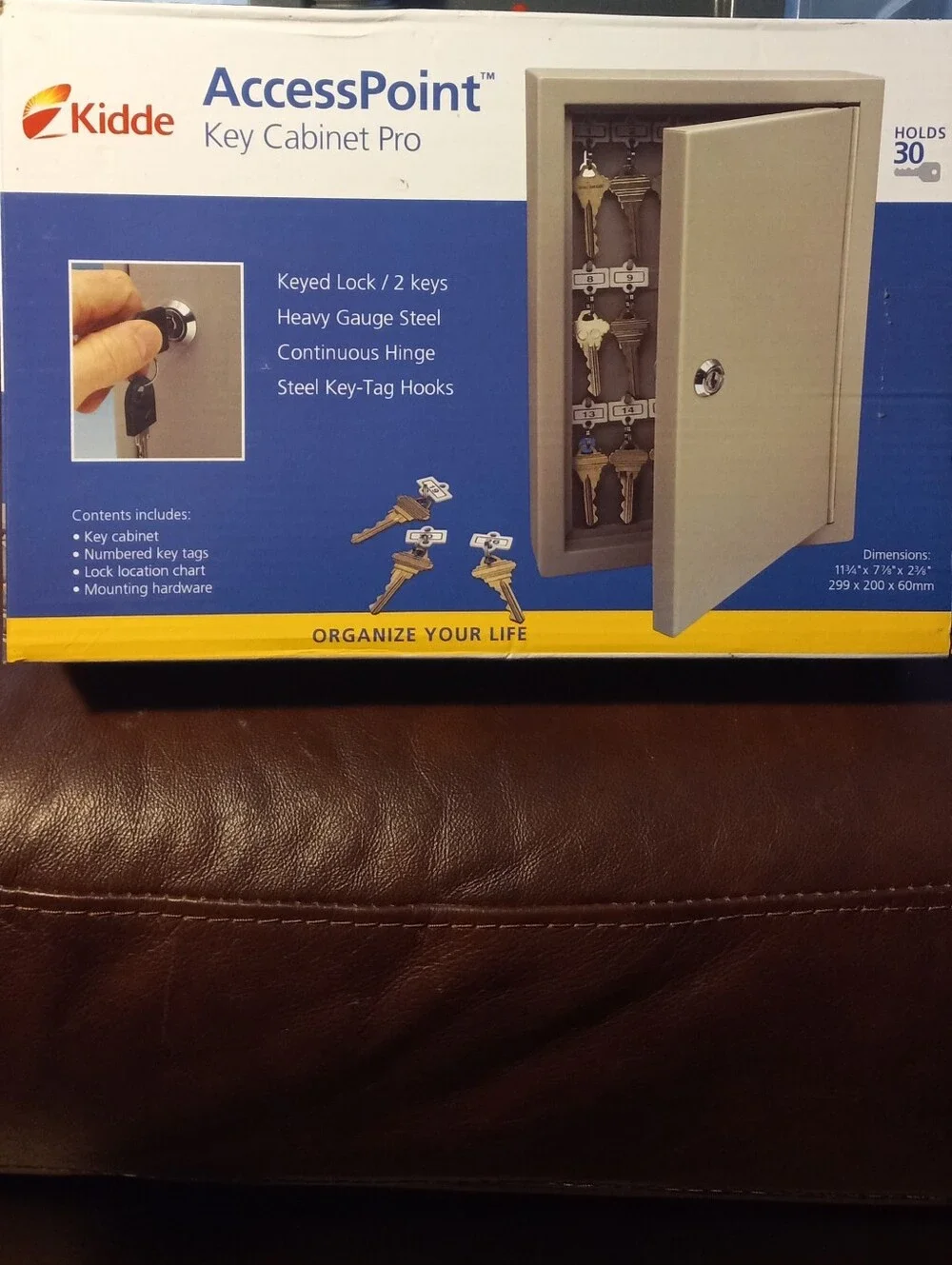 Kidde AccessPoint Key Cabinet Pro in Beige - Secure Key Storage